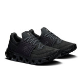 On Cloudswift 4 AD Water-Repellent Road Running Sneaker - Black/Rock