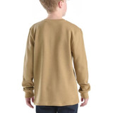 Carhartt Boys Long-Sleeve Henley Pocket T-Shirt - Dark Khaki Carhartt Boys Long-Sleeve Henley Pocket T-Shirt - Dark Khaki