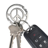 Nite Ize Medallion Peace Sign Key Carabiner Nite Ize Medallion Peace Sign Key Carabiner