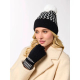 Shiraleah Women's Ziggy Beanie - Black Shiraleah Women's Ziggy Beanie - Black