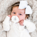 Ryan & Rose White Braiden Cutie Clip
