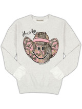 Simply Southern Women's Long Sleeve Howdy Crew Simply Southern Women's Long Sleeve Howdy Crew