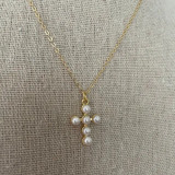 Cola Stacks Signature Cross Necklace