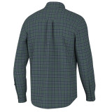 Local Boy Men's Hilton Stretch Flannel - Sage/Navy/Gray