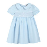 Lil Cactus Infant Girls Light Blue Nativity Dress
