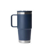 Yeti Navy 20oz Rambler Travel Straw Mug