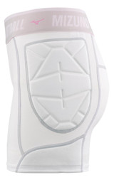 Mizuno Women’s RB Shield Padded Sliding Shorts – White