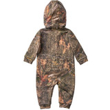 Carhartt Infant Boys Zip Front Hooded Camo Coveralls - Mossy Oak Country DNA