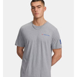 Under Armour Men's UA Freedom Banner Tee - Steel/Royal