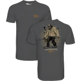 Drake Youth Quacksquatch T-Shirt - Graphite Heather