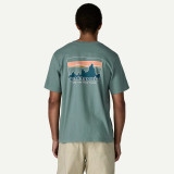 Patagonia Men's '73 Skyline Tee - Blue Sage