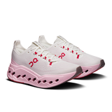 On Women's Cloudsurfer Max - Ivory/Peony