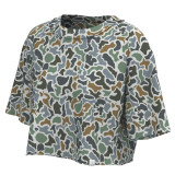 Local Girl Women's Boxy Crop Tee - Localflage Bluff