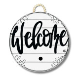 DK Designs Shiplap "Welcome" Hanger + Mini