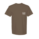 Southern Fried Cotton Men's Duck Camo Tee - Espresso