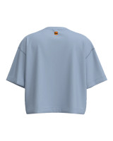 Banded Women's Boxy T-Shirt - Cashmere Blue