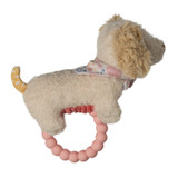 Mary Meyer Dancing Dachshund Teether Rattle