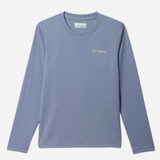 Columbia Youth Boys Terminal Tackle PFG Fish Shine Long Sleeve - New Moon