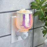 Candle Warmers Etc. Iridescent Glow Pluggable Fragrance Warmer