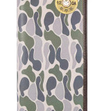 Zep-Pro Shotshell Men's Secretary Old School Camo Leather Wallet - Green/Gray