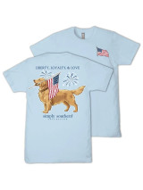 Simply Southern Women's Loyalty Tee - Ice