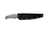 SORD Fishing Products 7" Flexy Fillet Knife Medium Flex Fixed Blade, Black