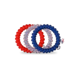 Teleties Sea to Shining Sea Large Hair Ties