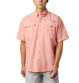 COLUMBIA Men’s PFG Bahama™ II Short Sleeve Shirt - Sorbet