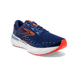 Brooks Men's Glycerin GTS 20-   Blue Depths/Palace Blue/Orange