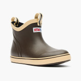 XTRATUF Kid's Ankle Deck Boot - Brown/Tan