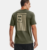 Under Armour Freedom Flag T-Shirt - Marine Green/Desert Sand