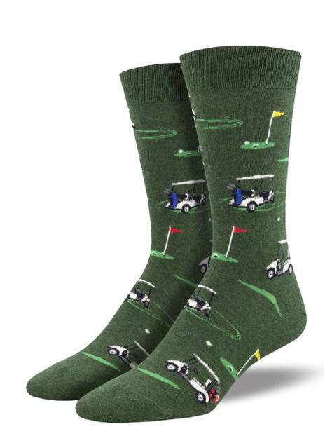 Socksmith Men's Putting Around Socks - Green