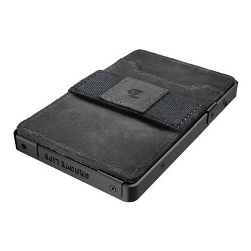 Groove Life Groove Wallet - Midnight Black Leather Groove Life Groove Wallet - Midnight Black Leather