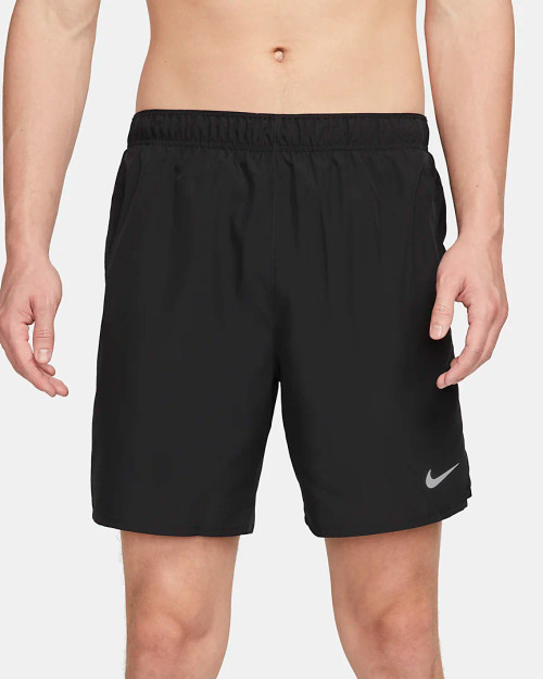 Nike Dri-FIT Challenger Men's 7" Brief-Lined Running Shorts - Black/Black/Black