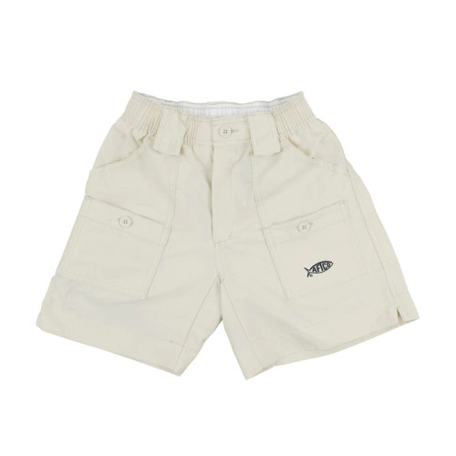 Aftco Kids Original Fishing Shorts - Natural Aftco Kids Original Fishing Shorts - Natural