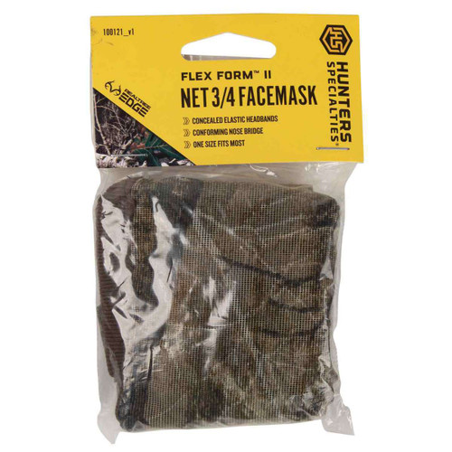 Hunter's Specialties 3/4 Net Facemask - Realtree Edge