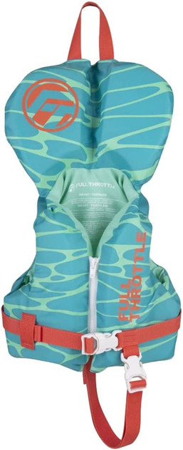 Full Throttle Infant Nylon Life Jacket - Aqua