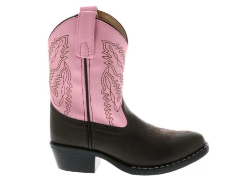 Smoky Mountain Boots Youth Monterey Boot - Brown/Pink Smoky Mountain Boots Youth Monterey Boot - Brown/Pink