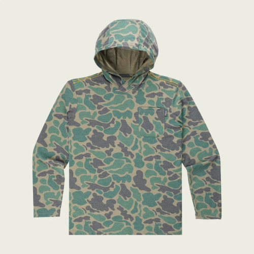 Marsh Wear Youth Buxton Tech Hoodie - Green Mallard Camo Marsh Wear Youth Buxton Tech Hoodie - Green Mallard Camo