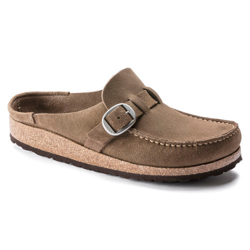 Birkenstock Buckley Suede Leather - Gray Taupe