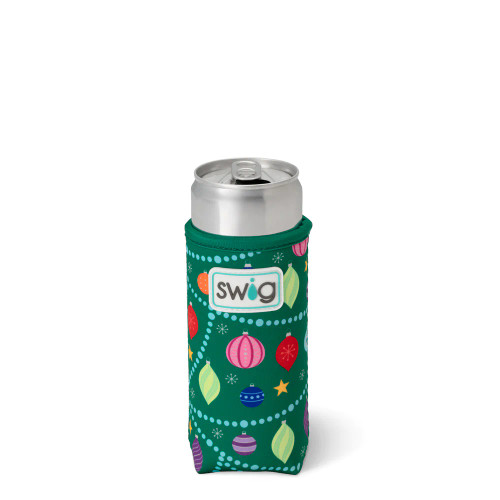 Swig O Christmas Tree Slim Can Coolie