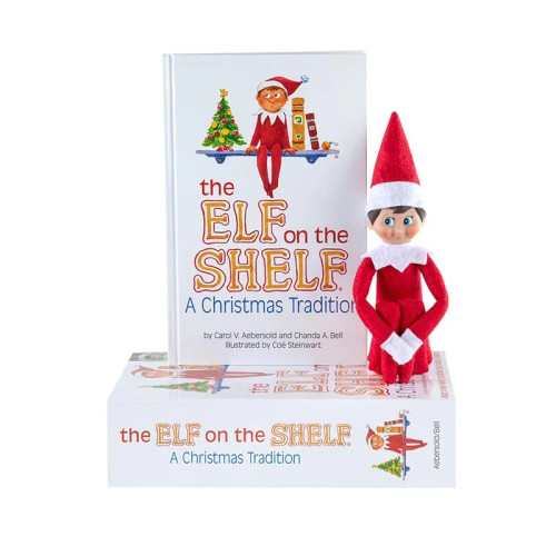 The Elf on the Shelf Tradition - Boy with Blue Eyes The Elf on the Shelf Tradition - Boy with Blue Eyes
