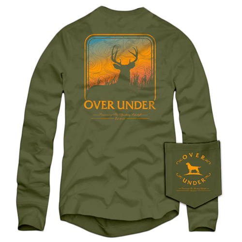 Over Under Long Sleeve Topo Deer T-Shirt - Bearsnack