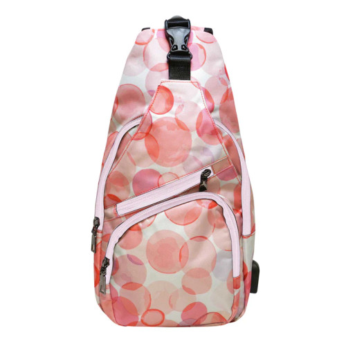 Calla NuPouch Small Anti-Theft Daypack - Pink Bubbles