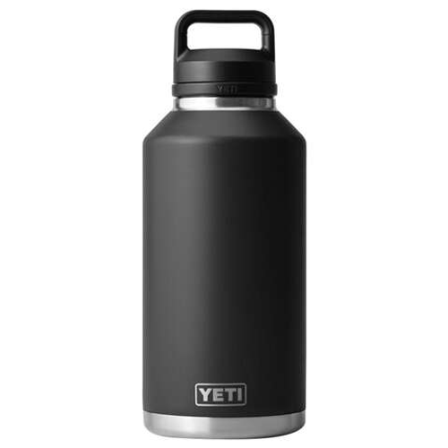 Yeti Rambler 64 oz Black BPA Free Bottle with Chug Cap