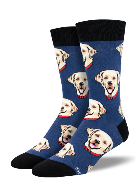 Socksmith Cotton Crew Labrador - Blue