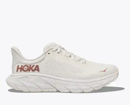 Hoka Women's Arahi 7 Running Shoe - Blanc De Blanc/Rose Gold Hoka Women's Arahi 7 Running Shoe - Blanc De Blanc/Rose Gold