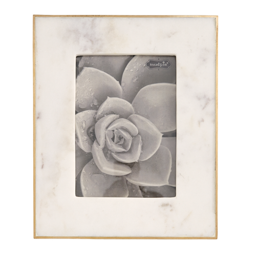 Mudpie 4X6 Marble Picture Frame