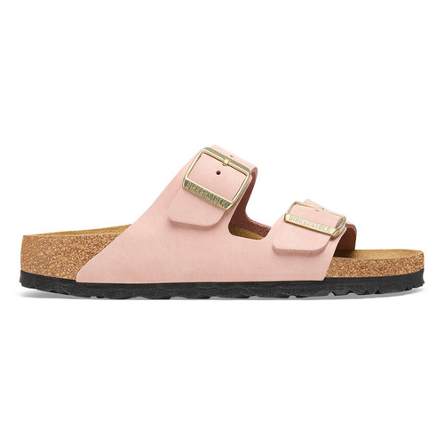 Arizona Soft Footbed Nubuck Leather - Soft Pink