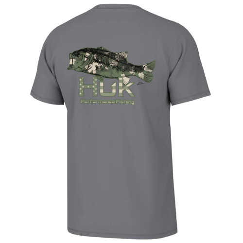 Huk KC Camo Bass Tee - Night Owl